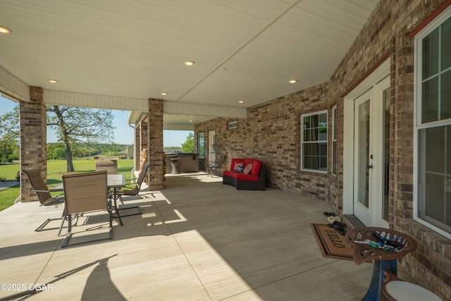 8740 County Road 241, Webb City, MO 64870 - view of patio / terrace with outdoor dining space