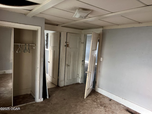 210 W 4th St, Webb City, MO 64870 - unfurnished bedroom featuring baseboards