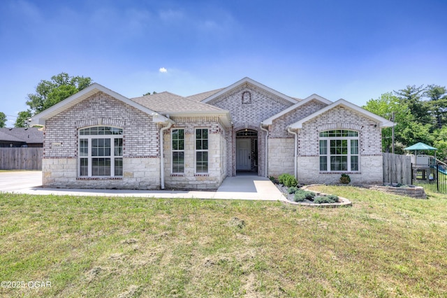 1020 S Florida Ave, Joplin, MO 64801 - view of front of house with brick siding and stone siding