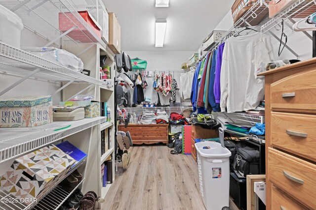 10208 Timberline Cir, Joplin, MO 64804 - walk in closet featuring wood finished floors