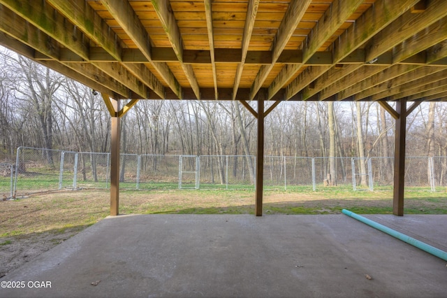 10208 Timberline Cir, Joplin, MO 64804 - view of patio featuring a view of trees