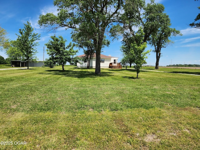 208 NW 10th Rd, Lamar, MO 64759 - view of grassy yard