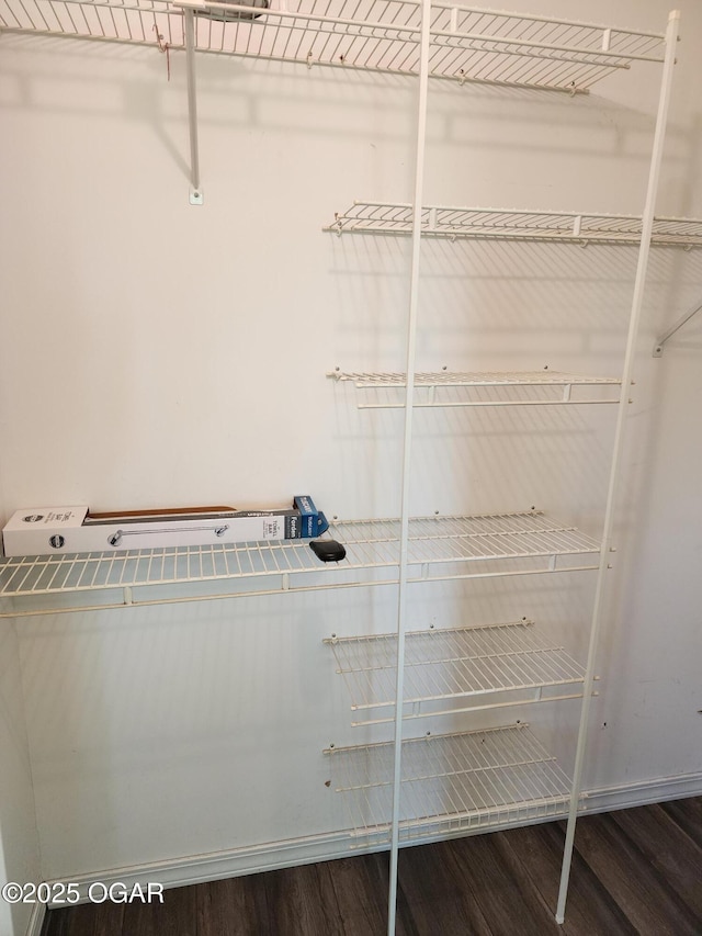 208 NW 10th Rd, Lamar, MO 64759 - walk in closet with wood finished floors