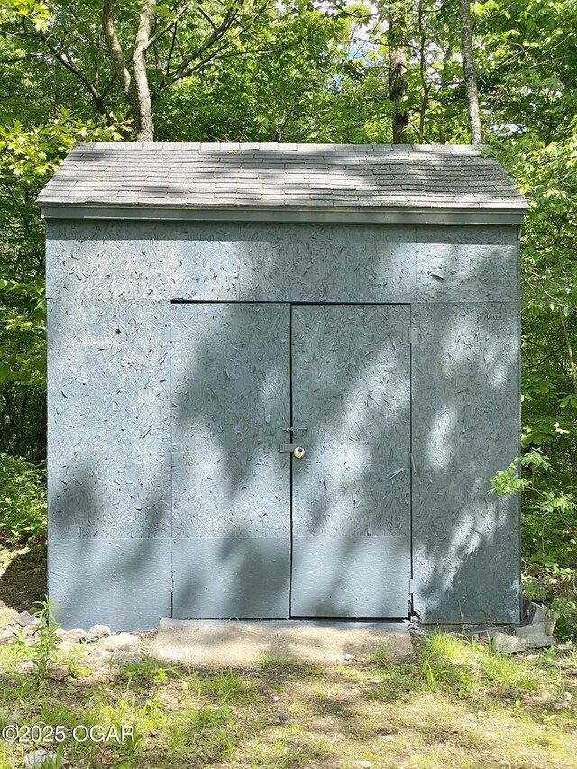 21522 Old Ritchey Rd, Granby, MO 64844 - view of shed