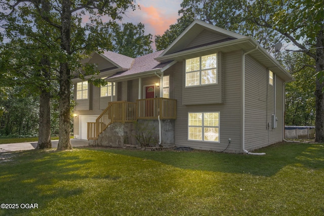 9969 Lawrence Unit 2222, Monett, MO 65708 - view of front of house featuring a yard