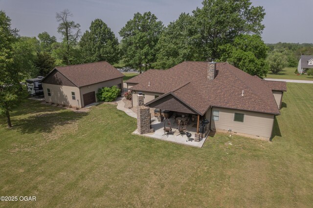 12244 County Rd 227, Oronogo, MO 64855 - view from above of property