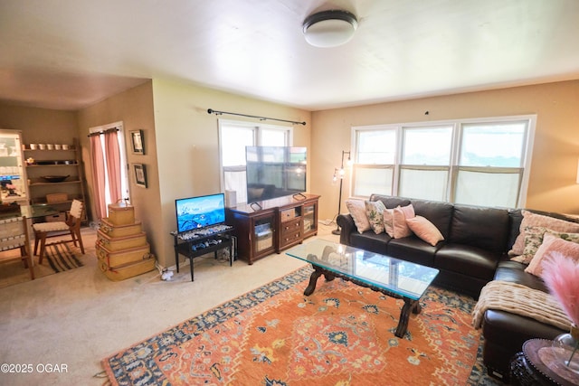 608 Sycamore Ln, Pittsburg, KS 66762 - view of carpeted living room