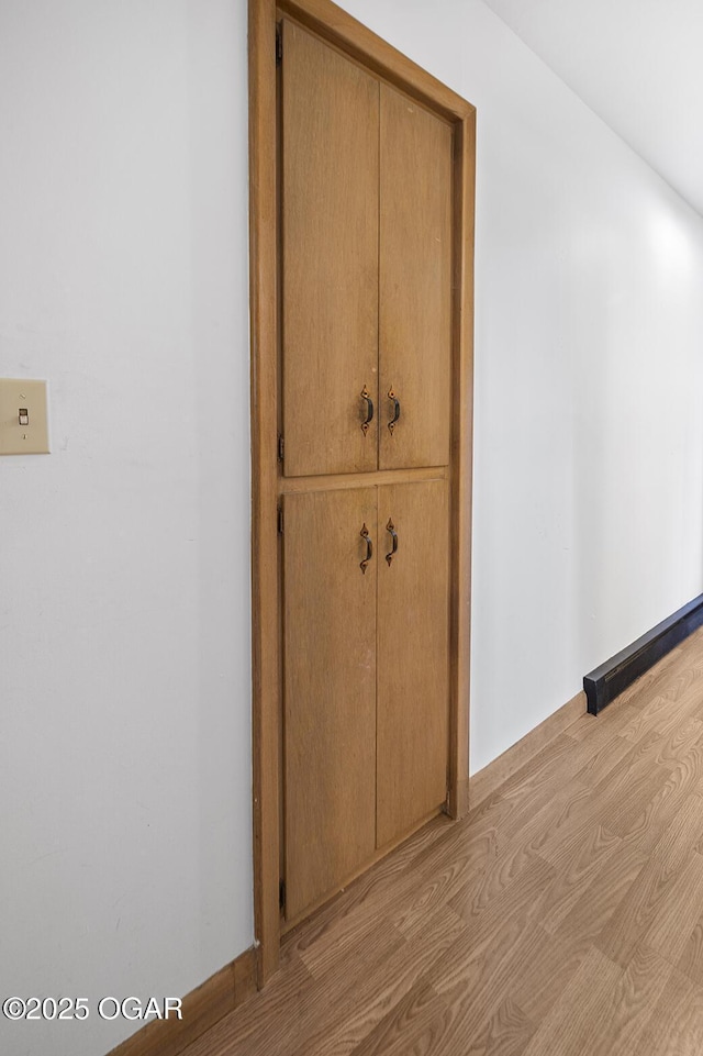 103 E Mockingbird Ln, Crane, MO 65633 - detailed view of wood finished floors and baseboards