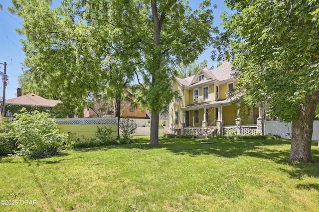 524 W 5th St, Joplin, MO 64801 - view of yard with a porch