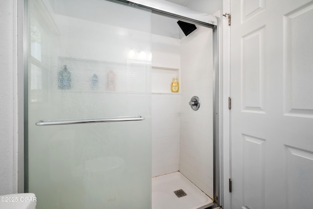 201 S Tom, Webb City, MO 64870 - full bathroom with a stall shower and toilet