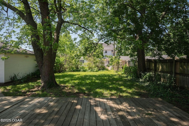 2716 E 14th St, Joplin, MO 64801 - view of wooden deck