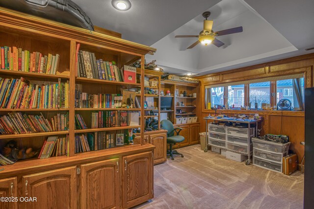 4 Emerald Dr, Joplin, MO 64804 - carpeted office space with ceiling fan