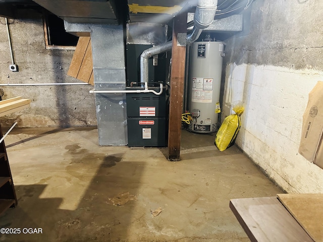 1926 S Main St, Carthage, MO 64836 - utilities with water heater and heating unit