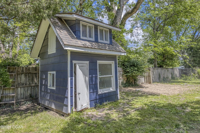 3219 Hughes Ave, Parsons, KS 67357 - view of shed