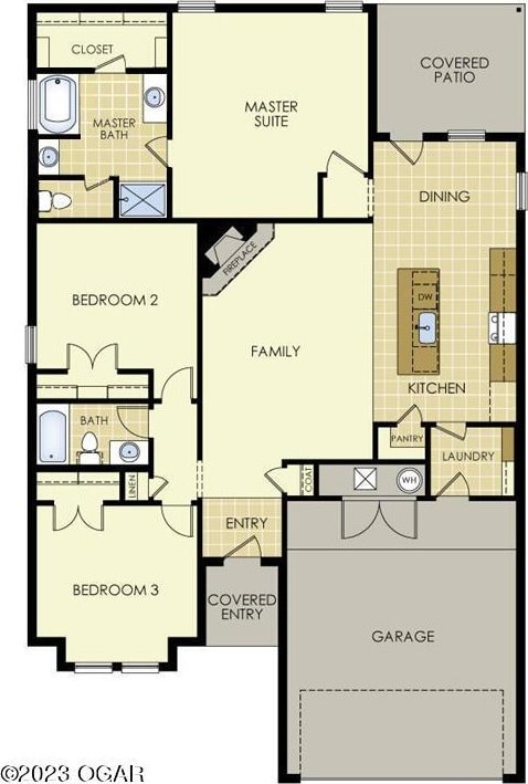 1702 Sedge St, Joplin, MO 64801 - room layout