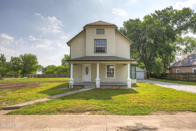 109 N Main St, Alba, MO 64830 - view of front of property featuring covered porch