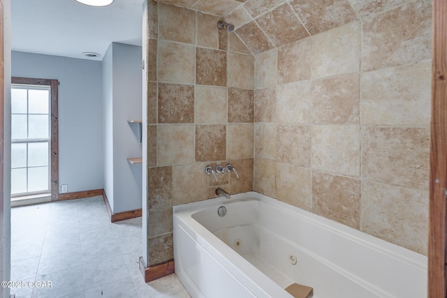 109 N Main St, Alba, MO 64830 - full bathroom featuring a whirlpool tub and baseboards
