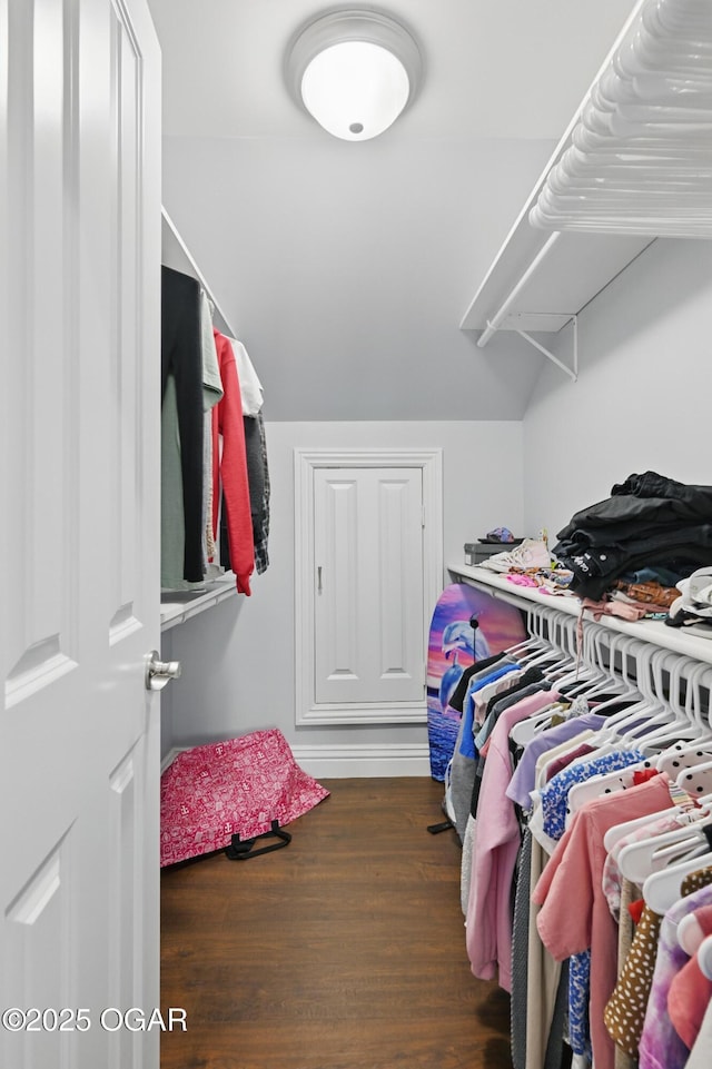 5594 Riverside Dr, Joplin, MO 64804 - spacious closet featuring wood finished floors