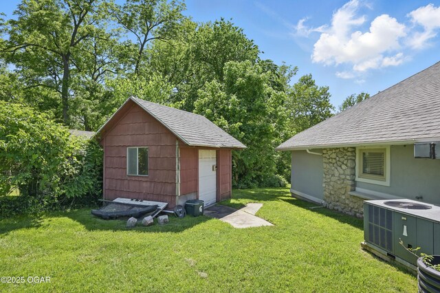 5594 Riverside Dr, Joplin, MO 64804 - view of shed with cooling unit