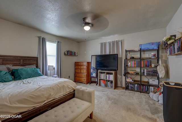 610 N Madison St, Webb City, MO 64870 - carpeted bedroom featuring ceiling fan