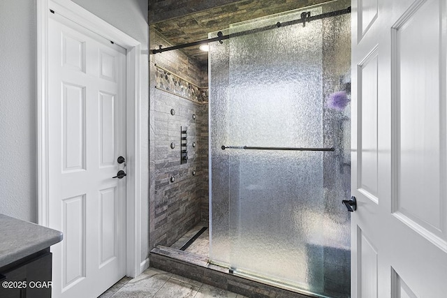 3802 Fawn Trl, Joplin, MO 64804 - full bath featuring a shower stall and vanity