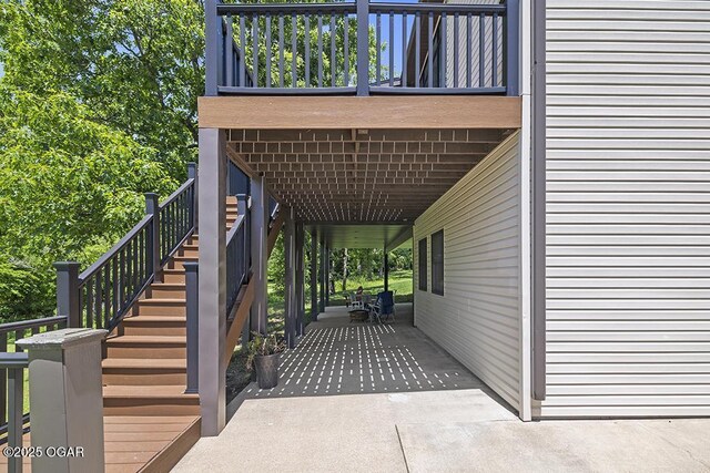 3802 Fawn Trl, Joplin, MO 64804 - view of parking featuring stairs
