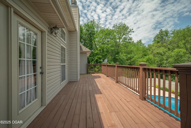 20951 Jasmine Ln, Webb City, MO 64870 - view of wooden terrace
