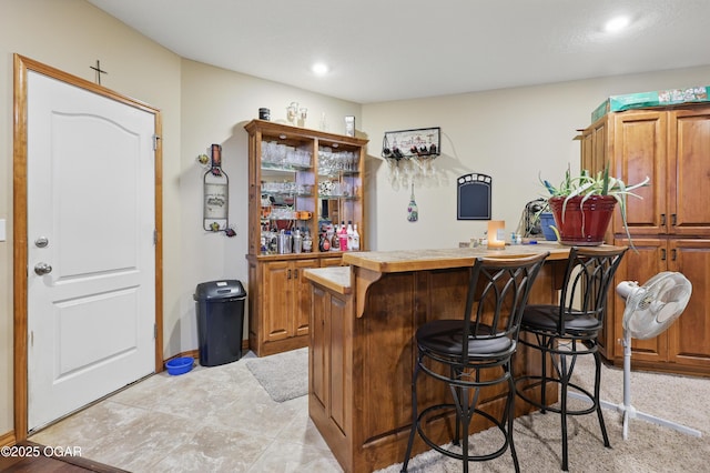702 Copper Oaks Dr, Carl Junction, MO 64834 - indoor dry bar with recessed lighting