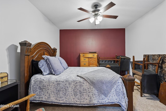 702 Copper Oaks Dr, Carl Junction, MO 64834 - carpeted bedroom with a ceiling fan