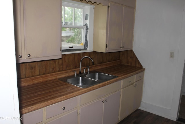1417 S Jackson Ave, Joplin, MO 64804 - kitchen with a sink and white cabinets