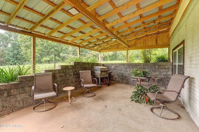 3759 Wheeler Branch Rd, Crane, MO 65633 - view of patio / terrace with grilling area