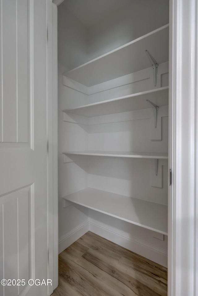 view of pantry