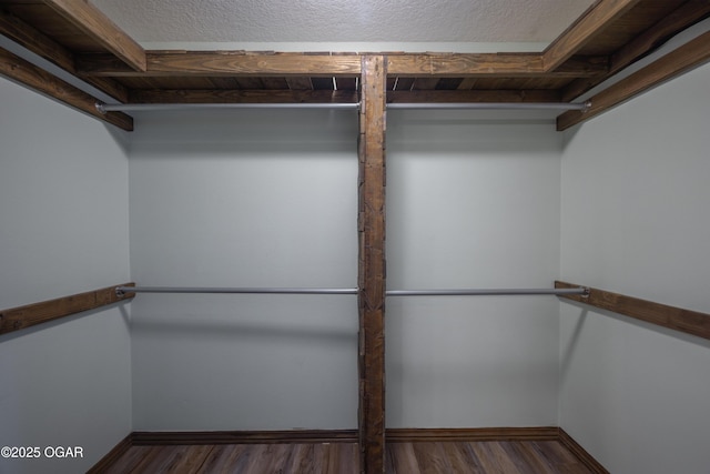 522 E Yale St, Liberal, MO 64762 - walk in closet with wood finished floors