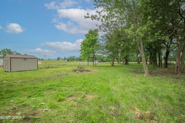 522 E Yale St, Liberal, MO 64762 - view of grassy yard with a view of rural / pastoral area