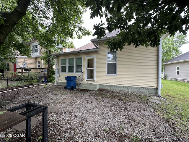 2022 S Jackson Ave, Joplin, MO 64804 - rear view of house with roof with shingles