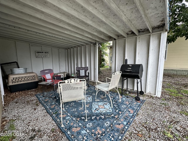 2022 S Jackson Ave, Joplin, MO 64804 - view of patio featuring grilling area