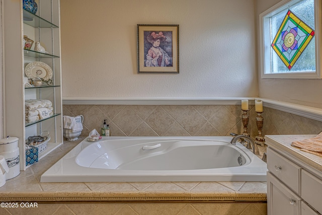 4430 E 26th St, Joplin, MO 64804 - full bath featuring vanity and a garden tub
