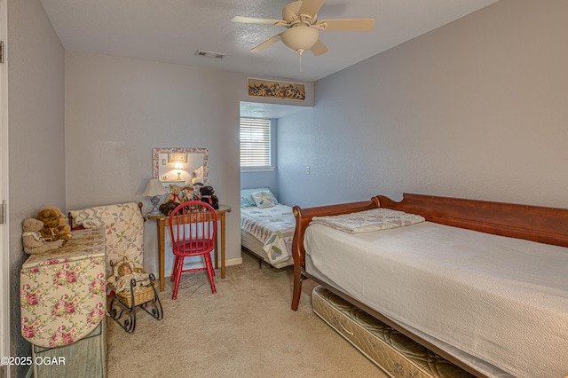 4430 E 26th St, Joplin, MO 64804 - bedroom featuring carpet, a ceiling fan, and baseboards