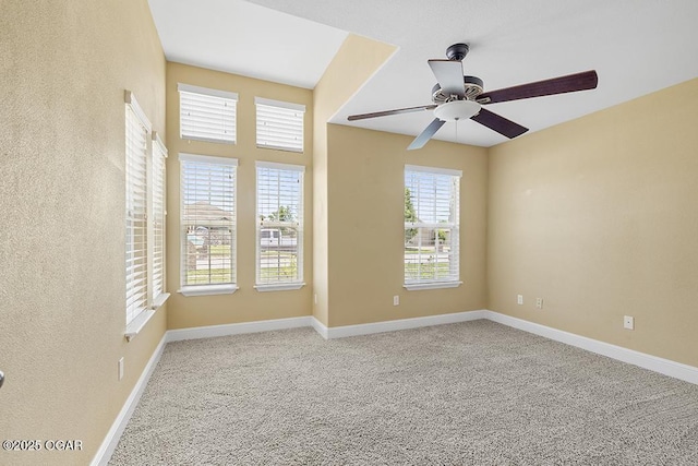 111 Zachary Ln, Carl Junction, MO 64834 - carpeted spare room featuring ceiling fan and baseboards