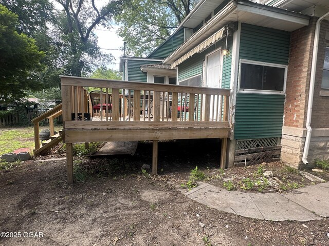 206 S Connor Ave, Joplin, MO 64801 - view of deck