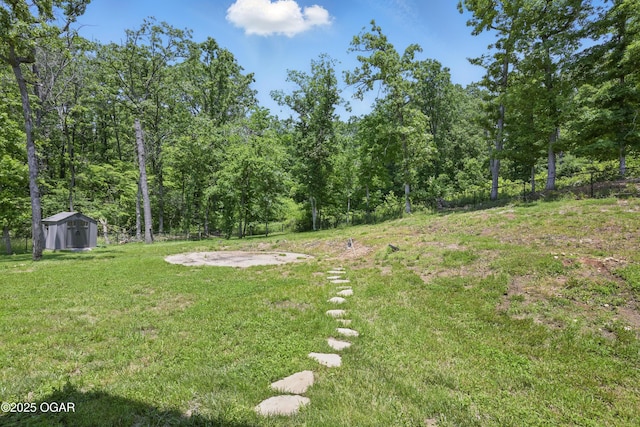 216 Timber Trail Dr, Joplin, MO 64804 - view of yard with a view of trees