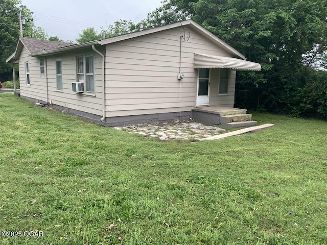 205 S Mccoy Ave, Joplin, MO 64801 - view of front of house with a front lawn and cooling unit