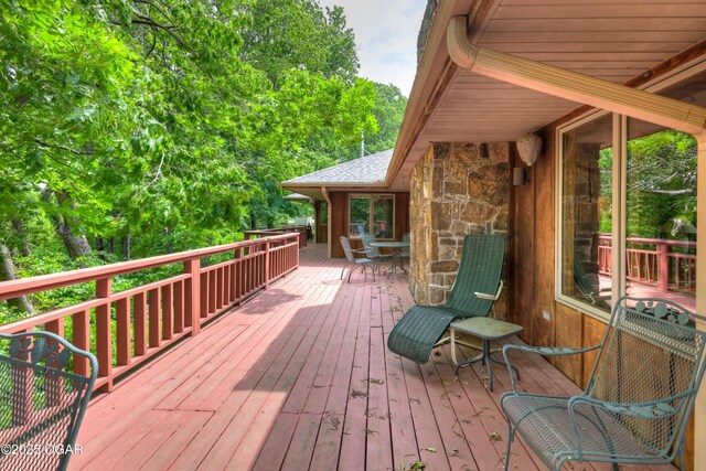 13495 Dogwood Rd, Carthage, MO 64836 - view of deck
