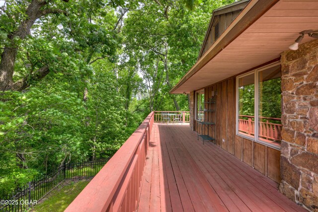 13495 Dogwood Rd, Carthage, MO 64836 - view of deck