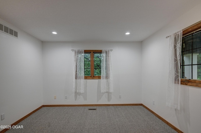 1330 Stoneledge Ln, Neosho, MO 64850 - spare room with carpet floors, recessed lighting, and baseboards
