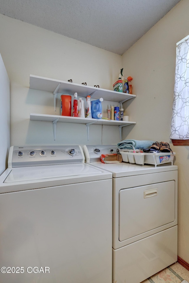 16050 Alford Ln, Diamond, MO 64840 - washroom featuring separate washer and dryer