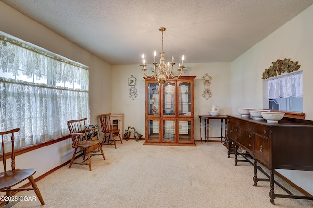 16050 Alford Ln, Diamond, MO 64840 - sitting room with carpet and a chandelier
