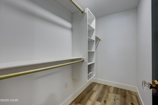 207 S Hall St, Webb City, MO 64870 - walk in closet featuring wood finished floors