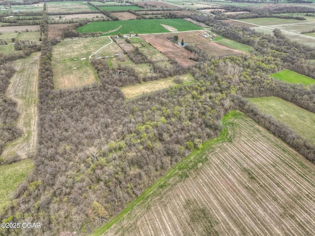 241 SE 40th Rd, Lamar, MO 64759 - aerial view of sparsely populated area with large plots for crops