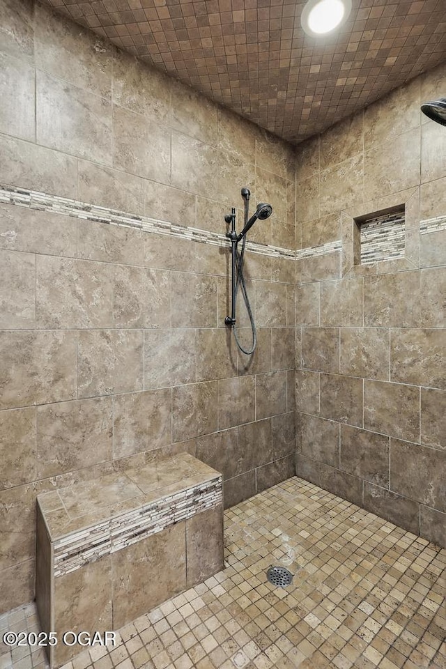 7870 County Lane 287, Carl Junction, MO 64834 - bathroom with a tile shower